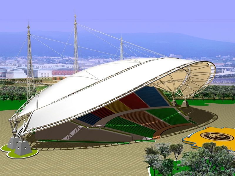葫芦岛体育场膜结构